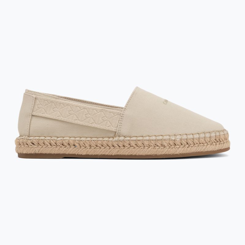 Men's espadrilles Calvin Klein HM0HM02075 Webbing oatmeal 2