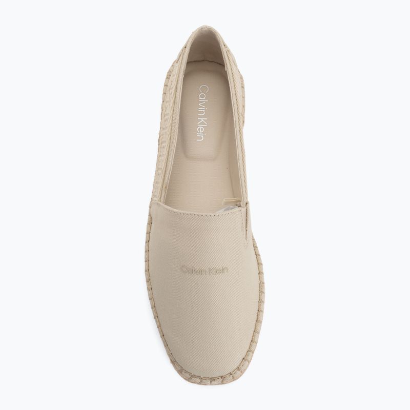 Men's espadrilles Calvin Klein HM0HM02075 Webbing oatmeal 5