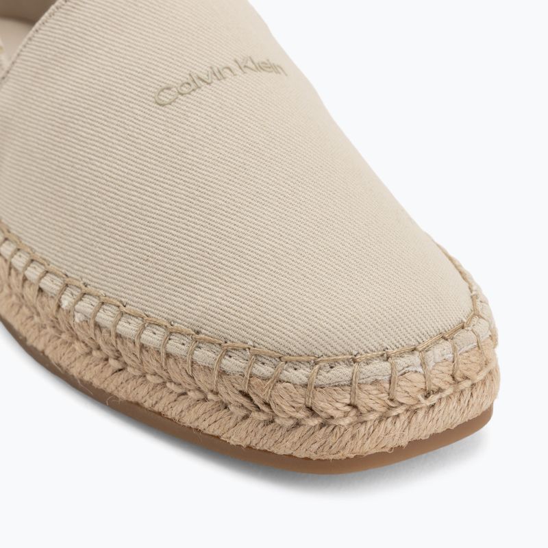Men's espadrilles Calvin Klein HM0HM02075 Webbing oatmeal 7