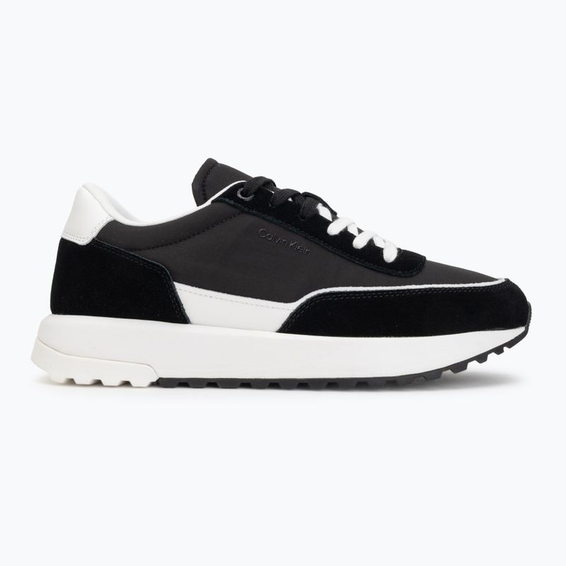 Men's shoes Calvin Klein HM0HM02144 City Runner Laceup Nylon Mix black/bright white 2
