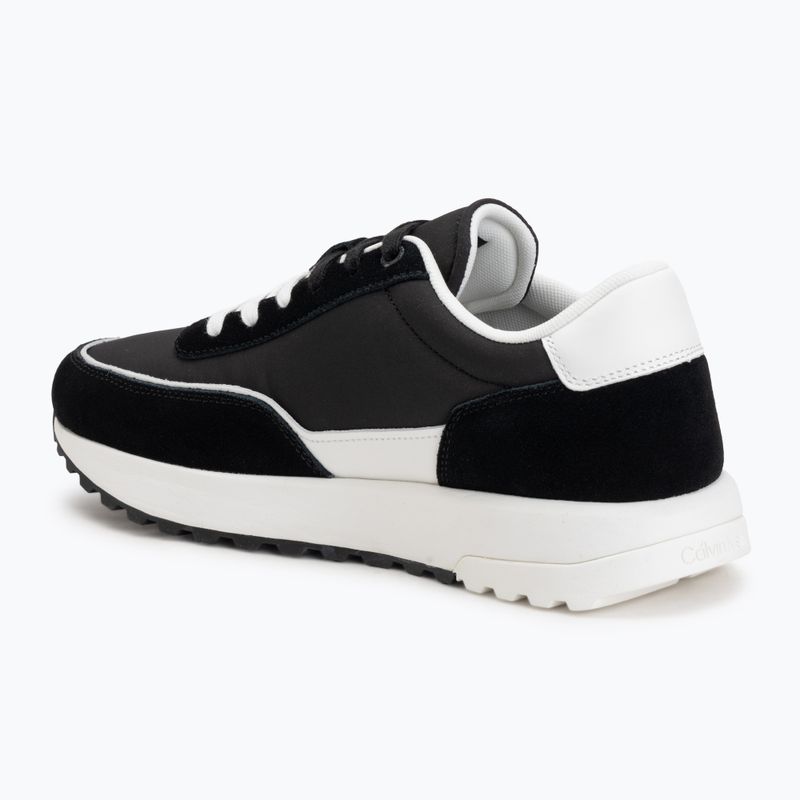 Men's shoes Calvin Klein HM0HM02144 City Runner Laceup Nylon Mix black/bright white 3