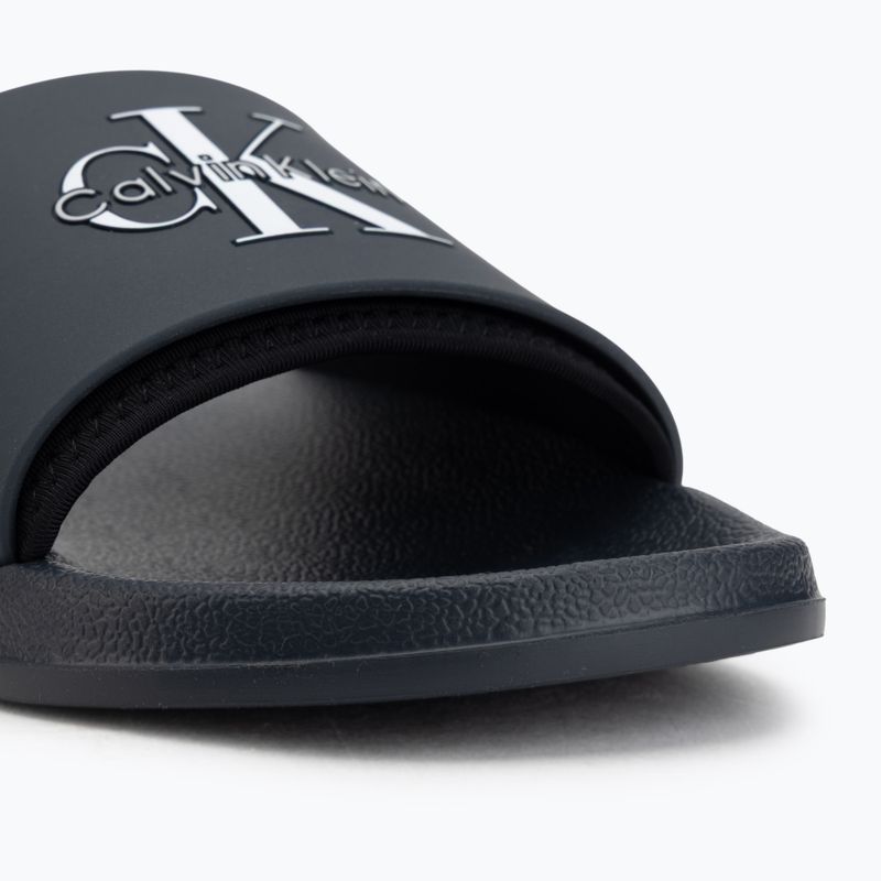 Men's slides Calvin Klein HM0HM02229 Ess Rubber Neoprene ck navy 7