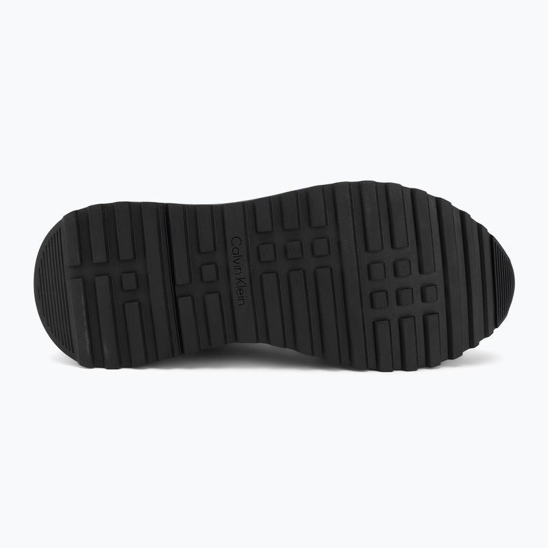 Men's shoes Calvin Klein HM0HM02146 City Runner Laceup Leather triple black 4