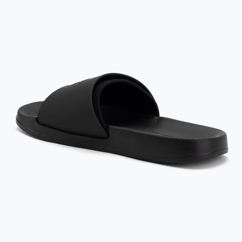 Men's slides Calvin Klein HM0HM02229 Ess Rubber Neoprene triple black 3