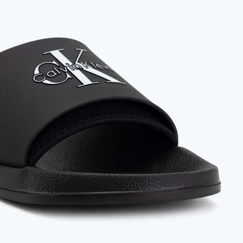Men's slides Calvin Klein HM0HM02229 Ess Rubber Neoprene triple black 7