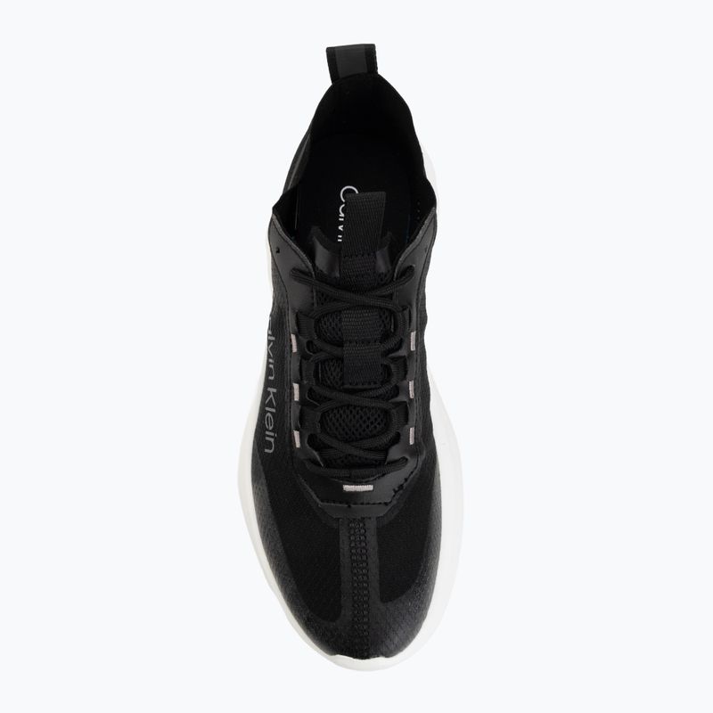 Women's shoes Calvin Klein HW0HW02998 Light Eva Run Lup Transp Ripst black/bright white 5