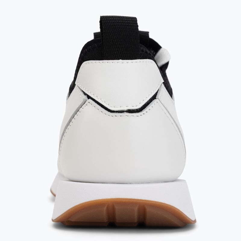 Women's shoes Calvin Klein HW0HW02994 Retro Runner Sock Patch Leather bright white/black 6