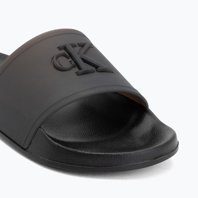 Women's slides Calvin Klein HW0HW02959 Ess triple black 7