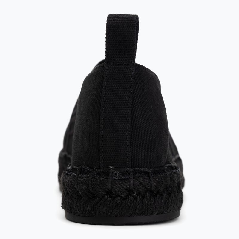Women's espadrilles Calvin Klein HW0HW02934 Oblique Webbing Triple Black 6