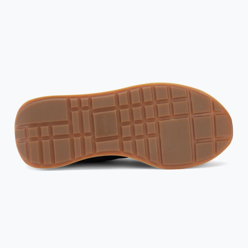 Women's shoes Calvin Klein YW0YW02060 Retro Runner Sock Laceup Mix Mat black/bright white 4