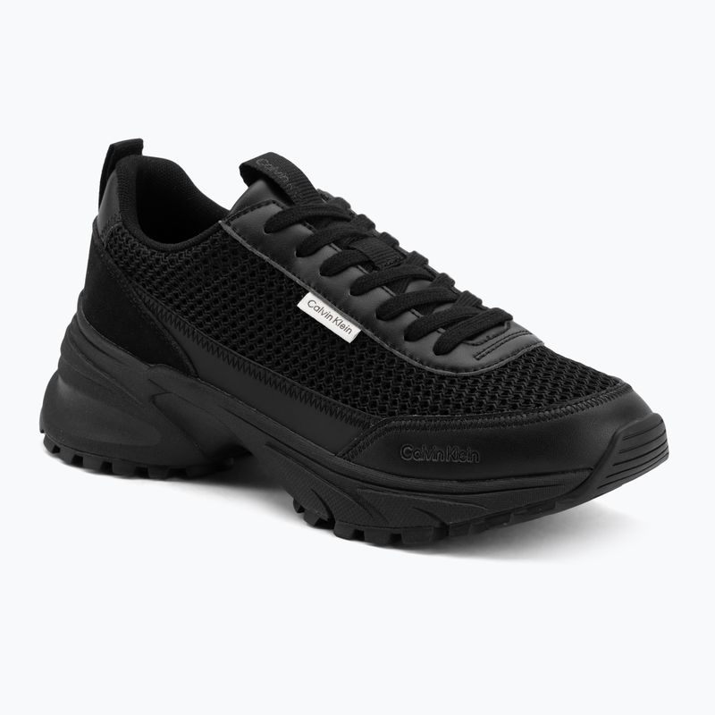 Women's shoes Calvin Klein HW0HW03000 Hike Runner Lup Lin Mesh triple black