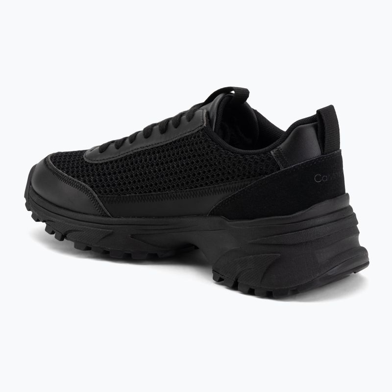 Women's shoes Calvin Klein HW0HW03000 Hike Runner Lup Lin Mesh triple black 3