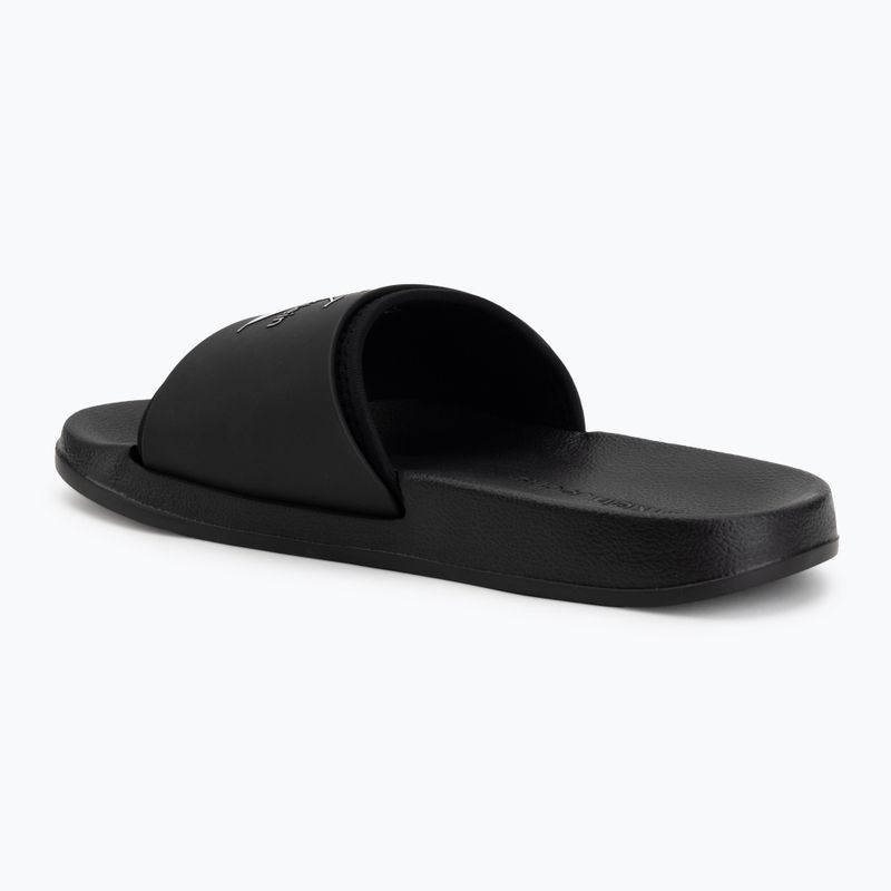 Women's slides Calvin Klein Ess Rubber Neoprene black/bright white 3
