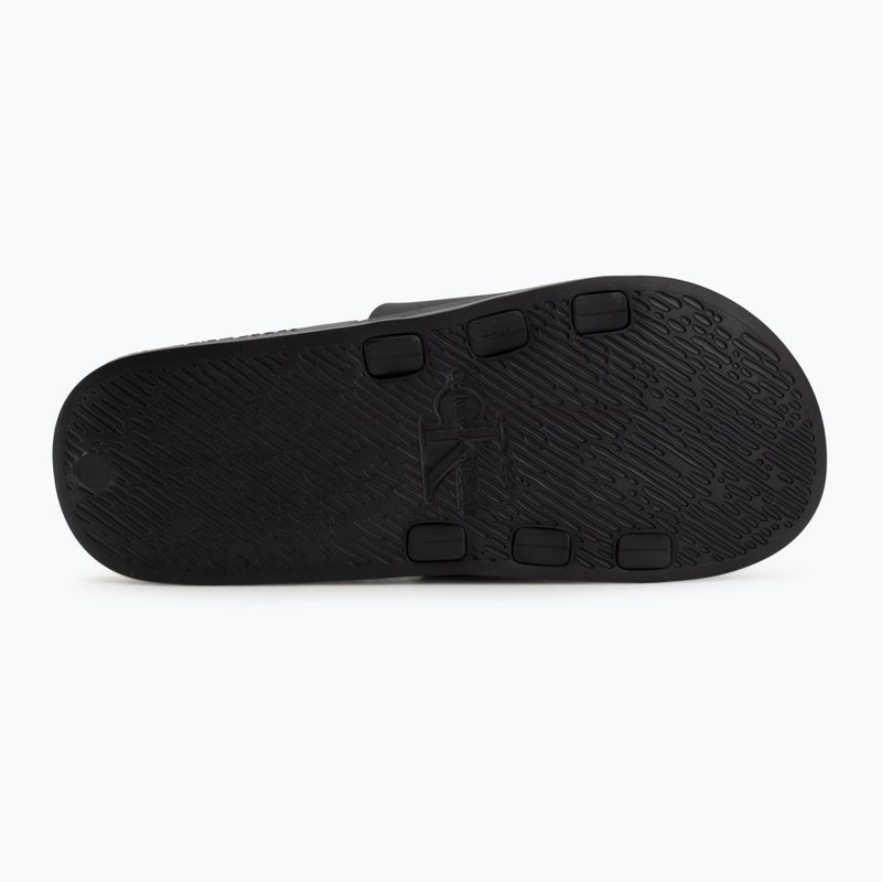 Women's slides Calvin Klein Ess Rubber Neoprene black/bright white 4