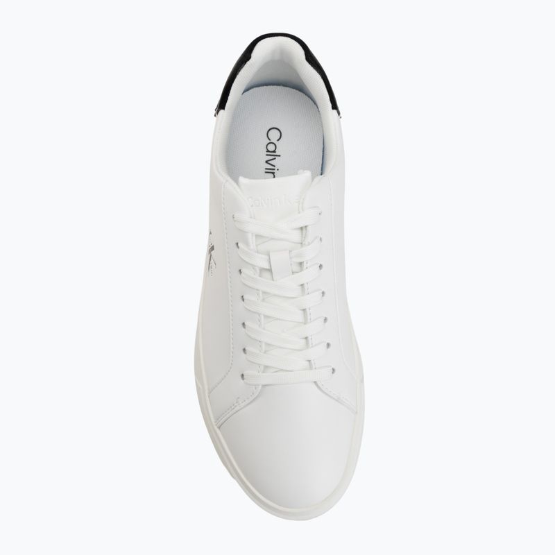 Women's shoes Calvin Klein HW0HW03146 Low Pro Cups Leather bright white/black 5