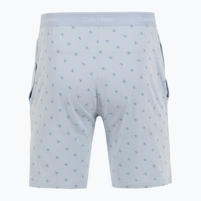 Men's pajamas Calvin Klein LV00NM2900 breezy blue top w/diamond logo 7