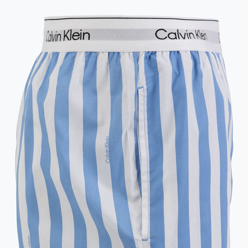 Men's pajamas Calvin Klein LV00NM2903 classic white top/vertical boardway 8