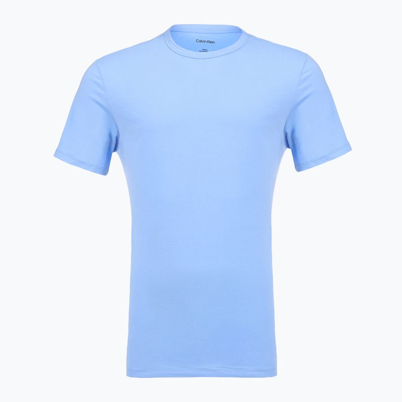 Men's T-shirt Calvin Klein LV00NB4185 Crew Neck 3 pcs. black w blue descent emb/blue desce 7