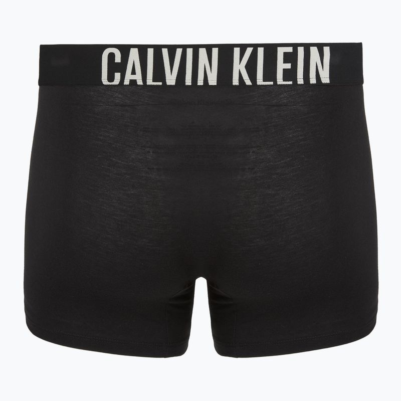 Boxers Calvin Klein 000NB3609A Boxer Brief 3 pairs black w/oatmeal logo/black w/age 5