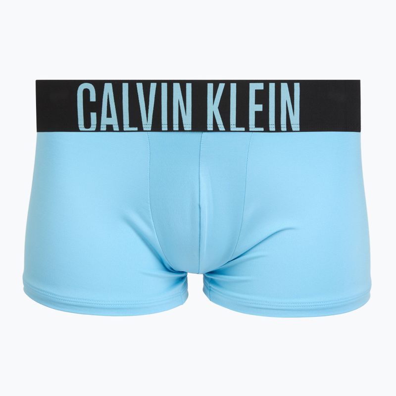 Men's boxers Calvin Klein 000NB3775A Trunk 3 pairs ombre bluee/chilly bluee/punch pink 2
