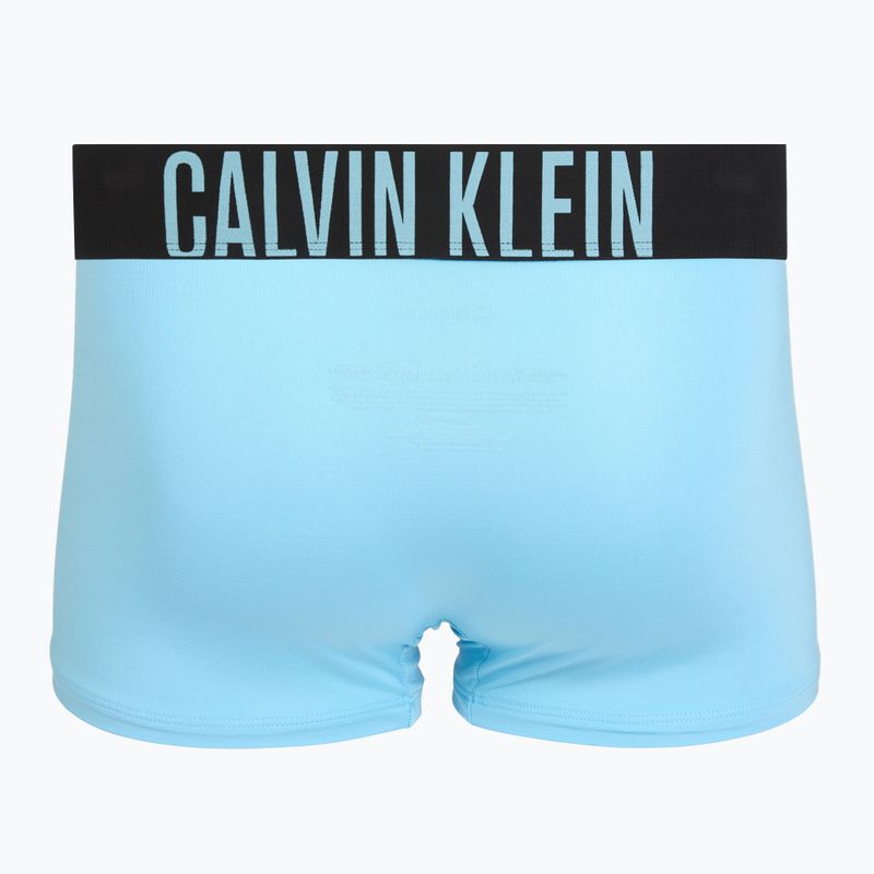 Men's boxers Calvin Klein 000NB3775A Trunk 3 pairs ombre bluee/chilly bluee/punch pink 5