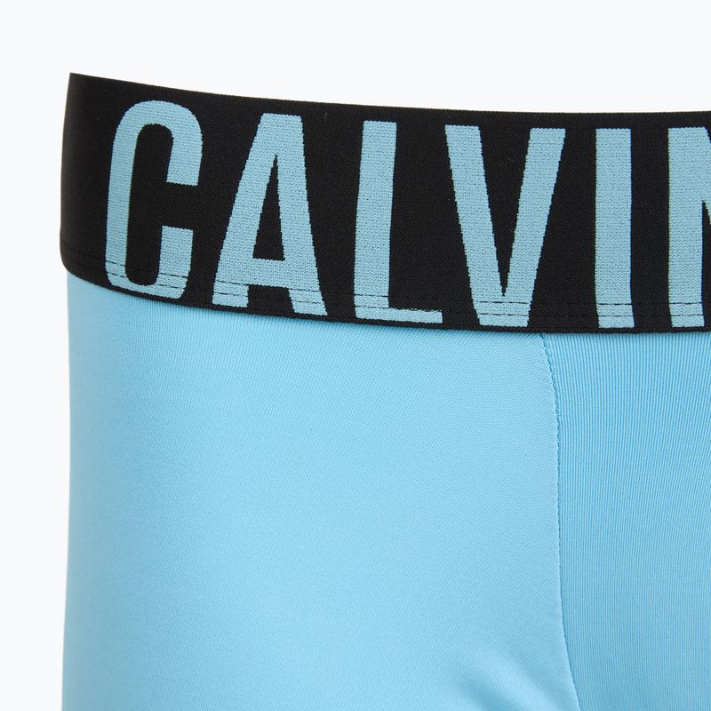 Men's boxers Calvin Klein 000NB3775A Trunk 3 pairs ombre bluee/chilly bluee/punch pink 6