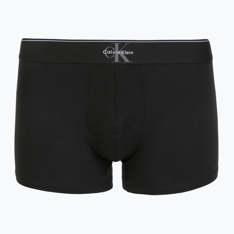 Men's boxers Calvin Klein LV00NB4472 Trunk 3 pairs black/misty grey/white 6