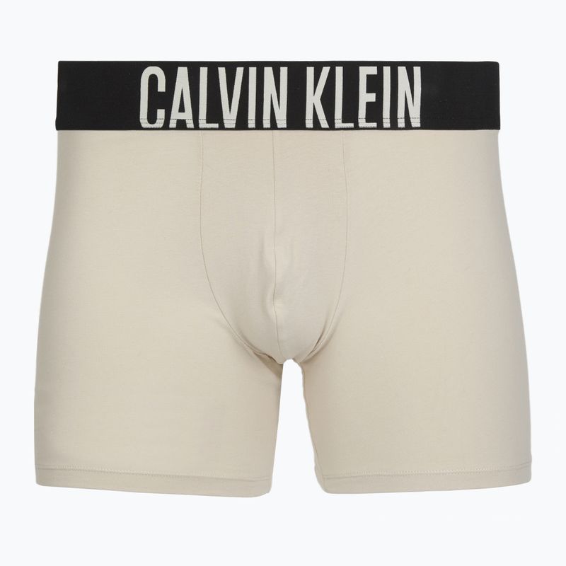 Boxers Calvin Klein 000NB3609A Boxer Brief 3 pairs oatmeal/aged redwood/bright turquoi 2
