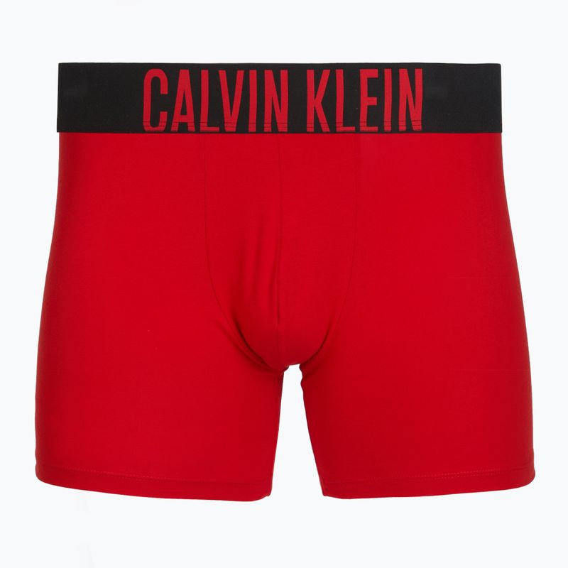 Boxers Calvin Klein 000NB3609A Boxer Brief 3 pairs oatmeal/aged redwood/bright turquoi 4