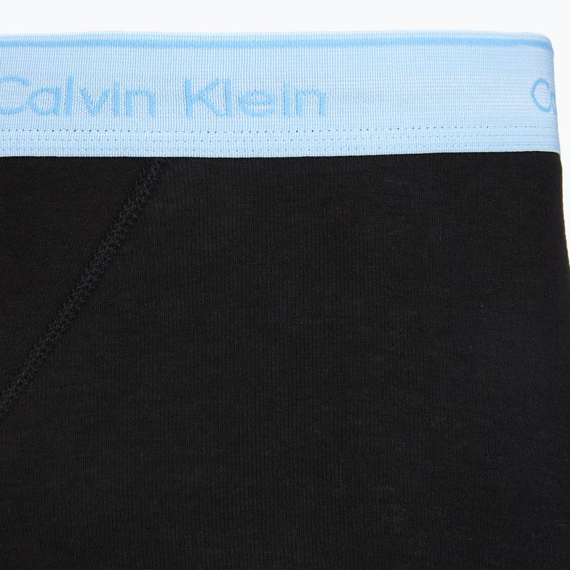 Boxers Calvin Klein LV00NB1897 Trunk 5 pairs black bodies w/black/misty grey/purple 4