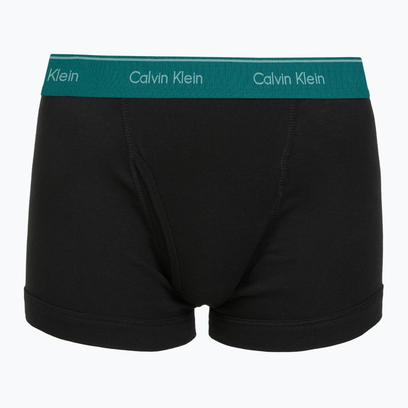 Boxers Calvin Klein LV00NB1897 Trunk 5 pairs black bodies w/black/niagara falls 7