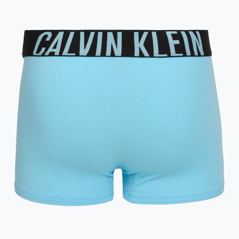 Men's boxer briefs Calvin Klein 000NB3608A Trunk 3 pairs harbor mist/black/chilly blue 3