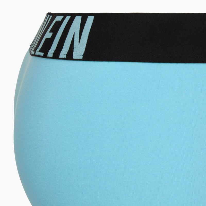 Men's boxer briefs Calvin Klein 000NB3608A Trunk 3 pairs harbor mist/black/chilly blue 4