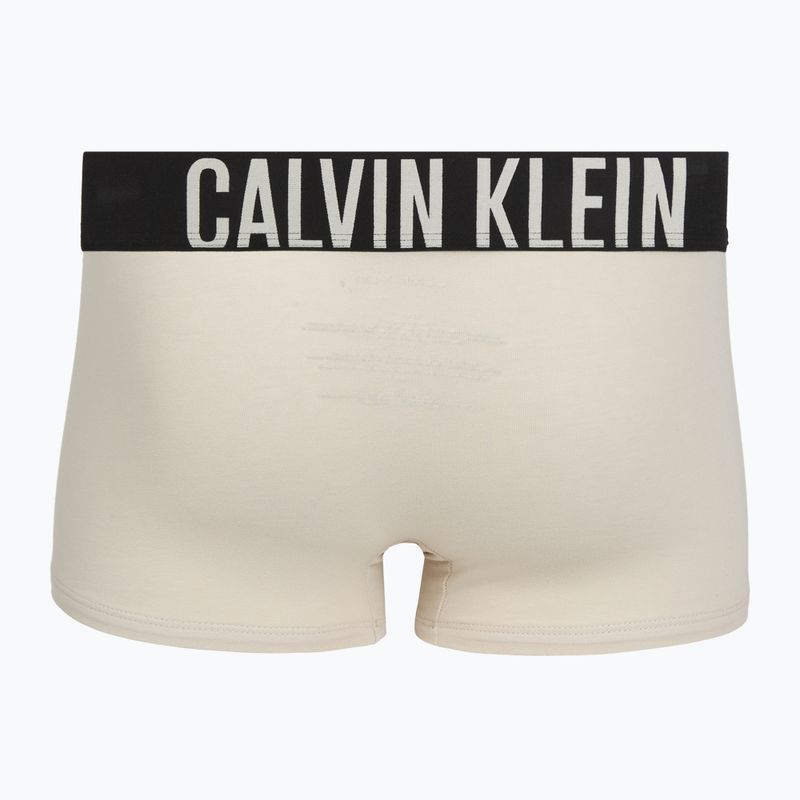 Men's boxer briefs Calvin Klein 000NB3608A Trunk 3 pairs oatmeal/aged redwood/bright turquoi 5