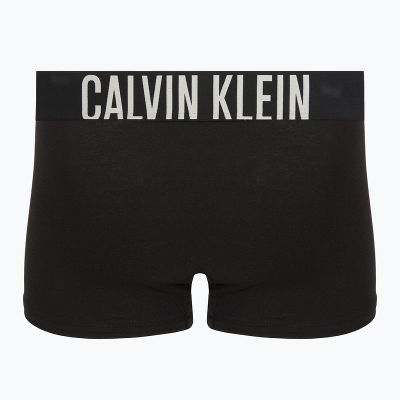 Men's boxer briefs Calvin Klein 000NB3608A Trunk 3 pairs black w/oatmeal logo/black w/age 5