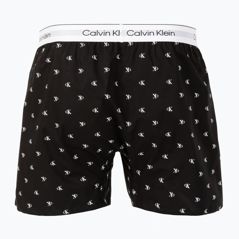 Boxers Calvin Klein LV00NM2831 Boxer Trad diamond logo black 2