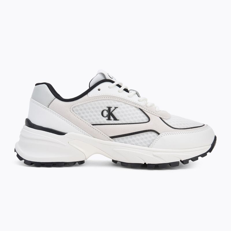Men's shoes Calvin Klein YM0YM01379 Hike Runner Mesh MIX bright white/black 2