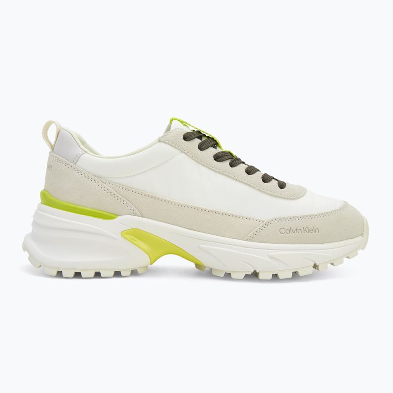 Women's shoes Calvin Klein YW0YW02075 Hike Runner MG Nylon Mix bright white/primrose/beluga 2