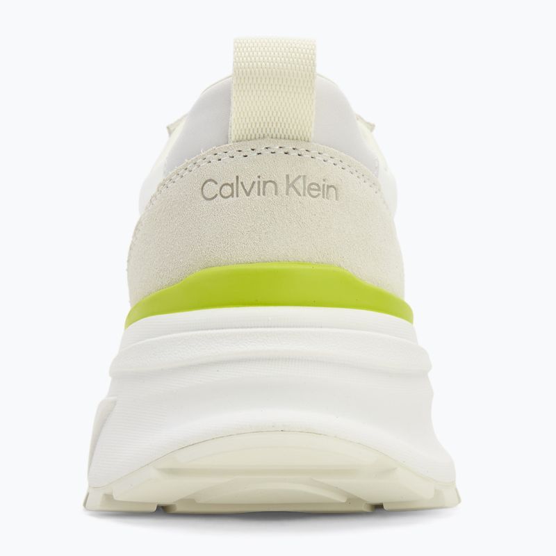 Women's shoes Calvin Klein YW0YW02075 Hike Runner MG Nylon Mix bright white/primrose/beluga 6