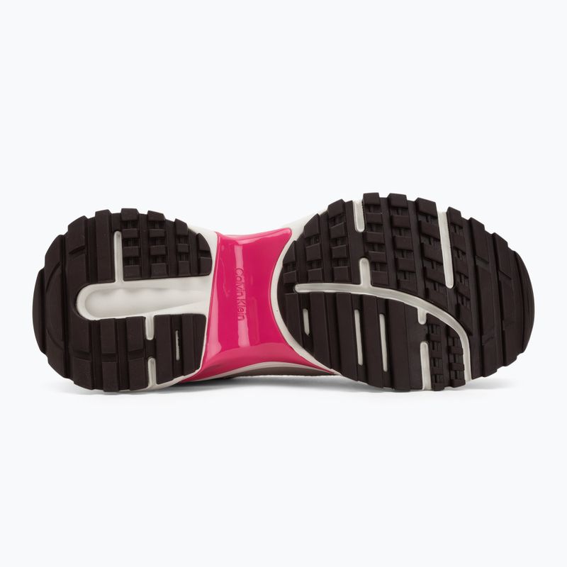 Women's shoes Calvin Klein YW0YW02075 Hike Runner MG Nylon Mix chateau/silver mink/pink 4