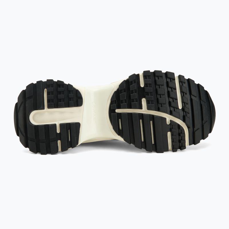 Women's shoes Calvin Klein YW0YW02063 Hike Runner Lace Up Mesh Mix silver/black/bright white 4