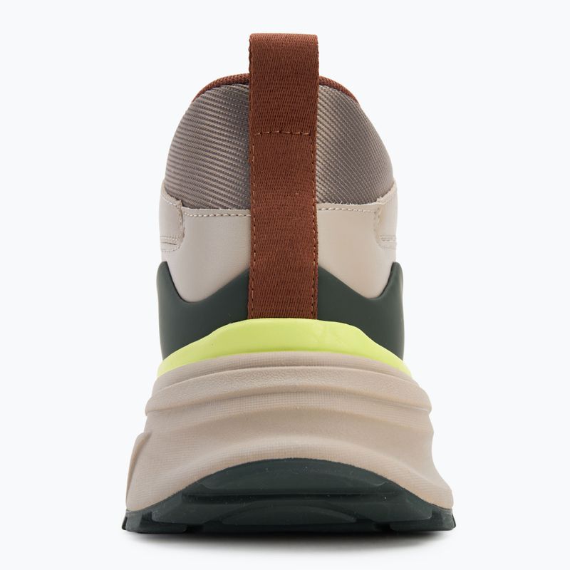 Men's shoes Calvin Klein YM0YM01418 Hike Runner Mid Laceup Tech Mix desert taupe/smog/sorrel/thyme 6