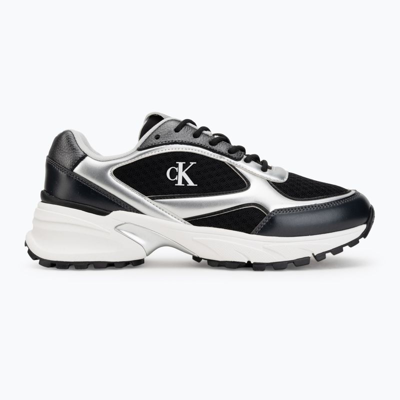 Men's shoes Calvin Klein YM0YM01402 Hike Runner Laceup Mesh Mix black/silver 2