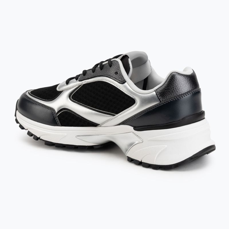 Men's shoes Calvin Klein YM0YM01402 Hike Runner Laceup Mesh Mix black/silver 3
