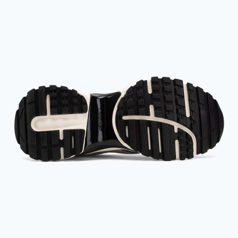 Men's shoes Calvin Klein YM0YM01402 Hike Runner Laceup Mesh Mix silver/black/marshmallow 4