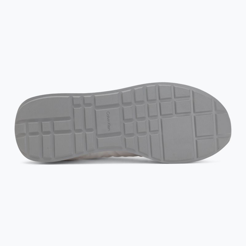 Women's shoes Calvin Klein YW0YW01990 Retro Runner Lace Up Nylon MG bright white/black 4