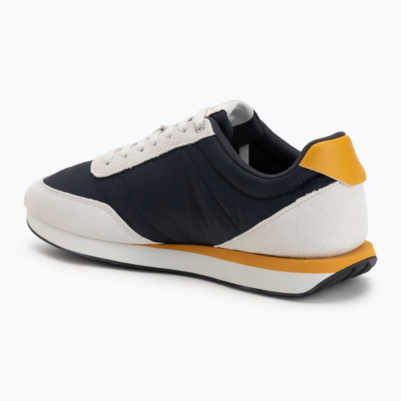 Men's shoes Calvin Klein YM0YM01361 Retro Runner Ess Mix Mat vaporous white/casual bluee/cooling 3