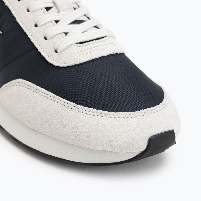 Men's shoes Calvin Klein YM0YM01361 Retro Runner Ess Mix Mat vaporous white/casual bluee/cooling 7