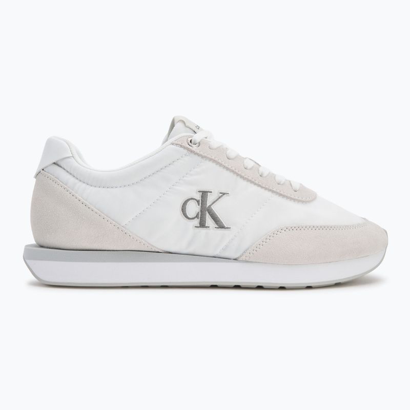 Men's shoes Calvin Klein YM0YM01361 Retro Runner Ess Mix Mat triple bright white 2