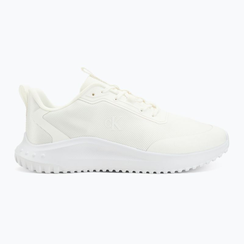 Men's shoes Calvin Klein YM0YM01442 Eva Runner Lace Up Mat Mix 0GJ triple bright white 2